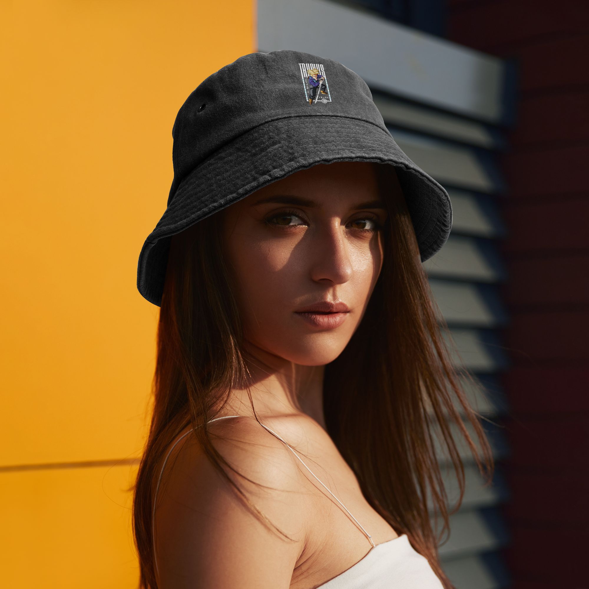 Outdoor Sport Ideas - Chapeau Bob Unisexe en Jean Délavé