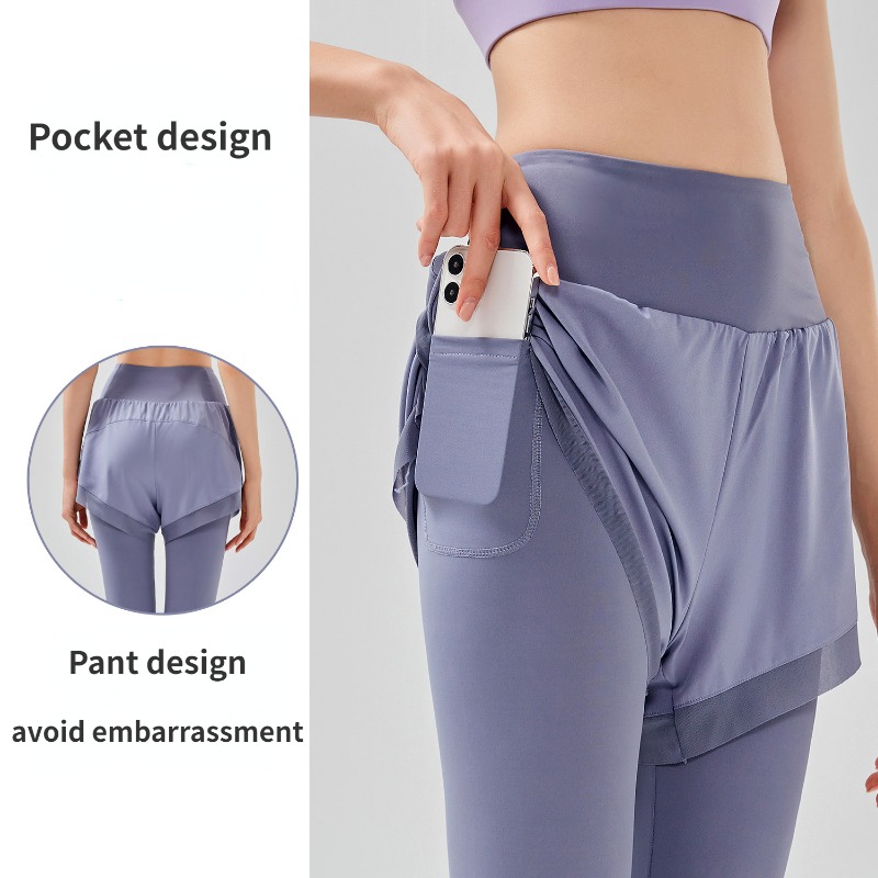 Outdoor Sport Leggings - Leggings élastiques taille haute sans couture