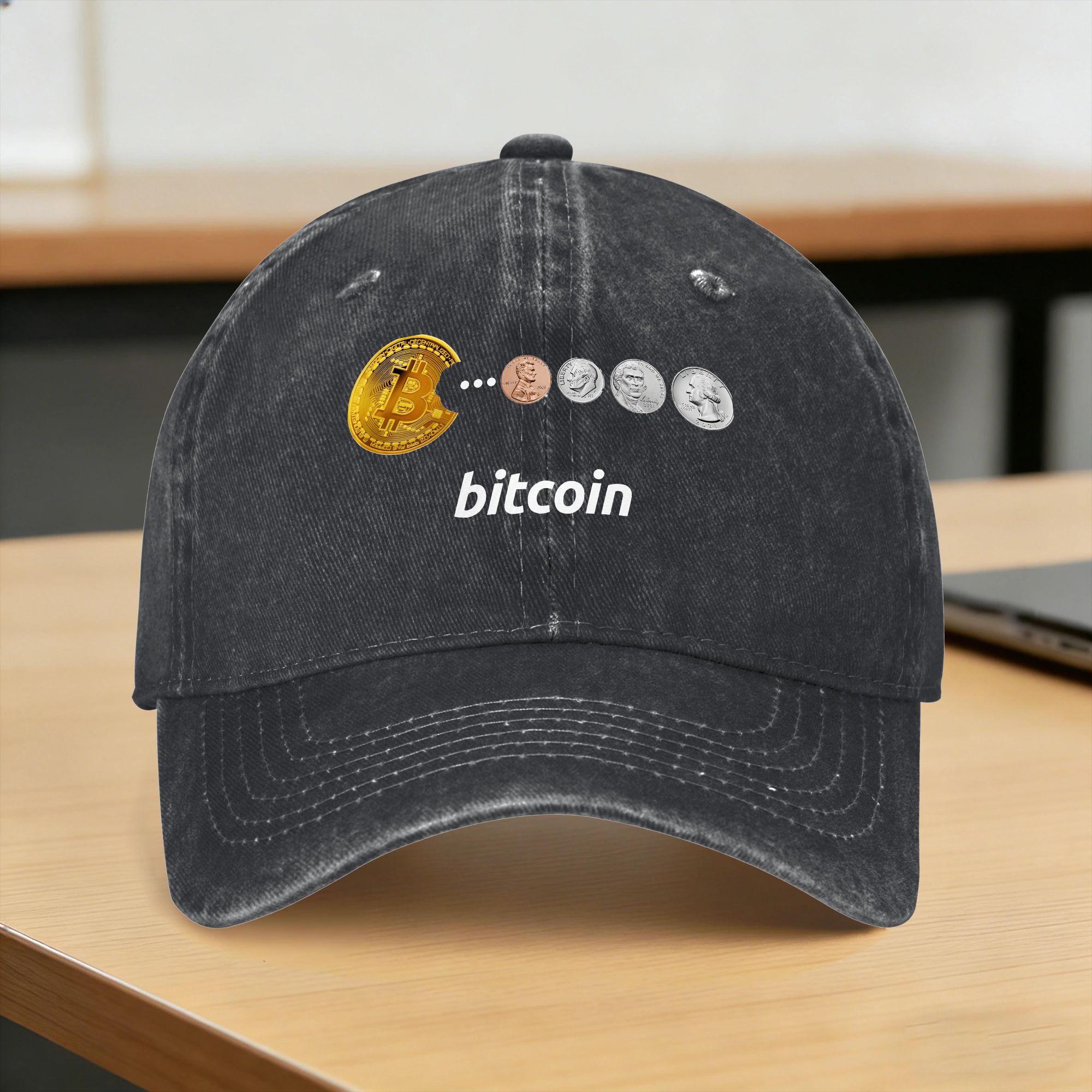Outdoor Sport Ideas - Casquette de baseball Bitcoin Sun y2k,