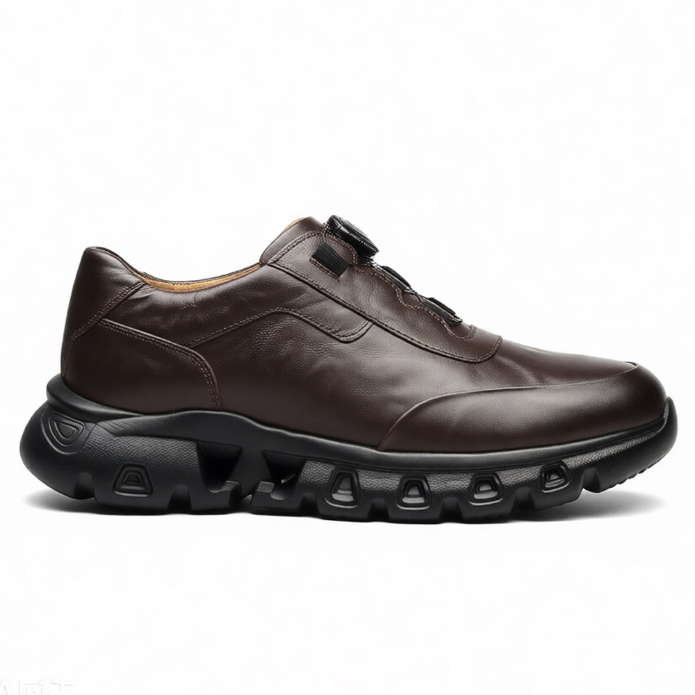 Outdoor Sport With Sticks - Chaussures tendance en cuir de vache