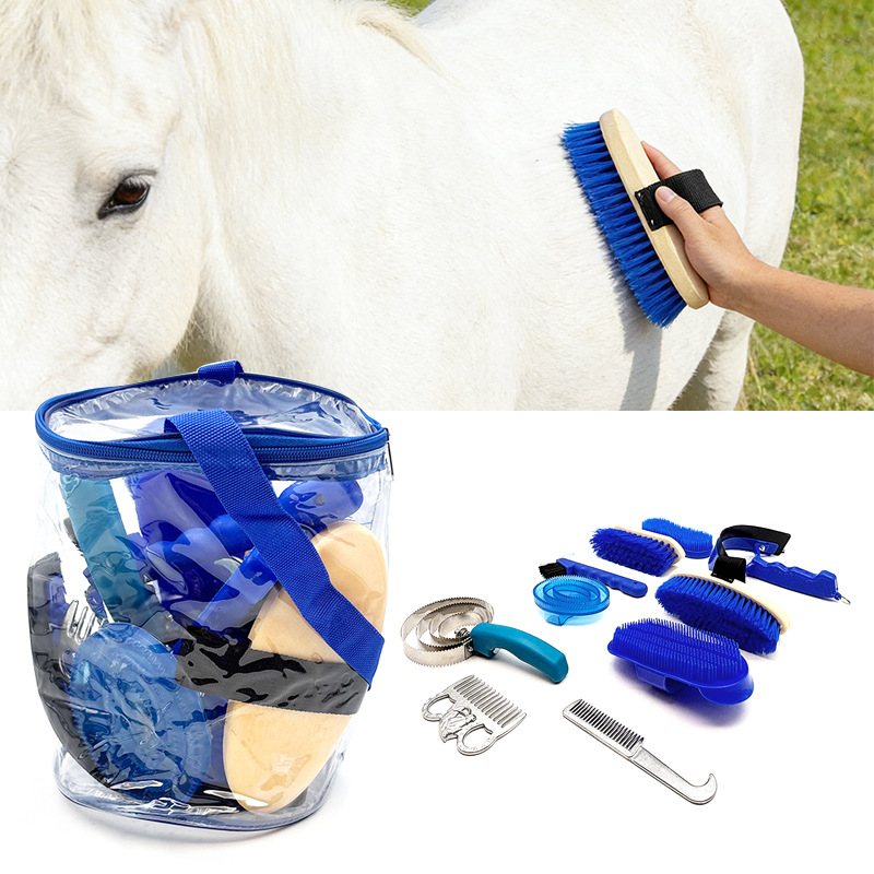 Grooming Kit Horse - Ensemble de nettoyage complet, kit complet