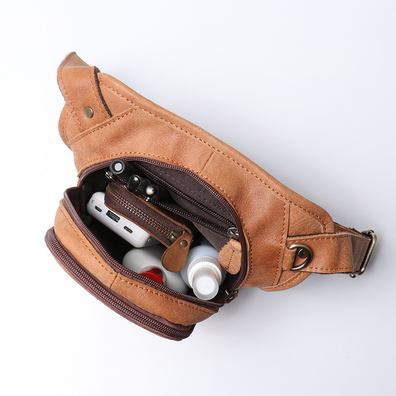 Sac banane en cuir véritable p - Outdoor Sport Bag avis et prix