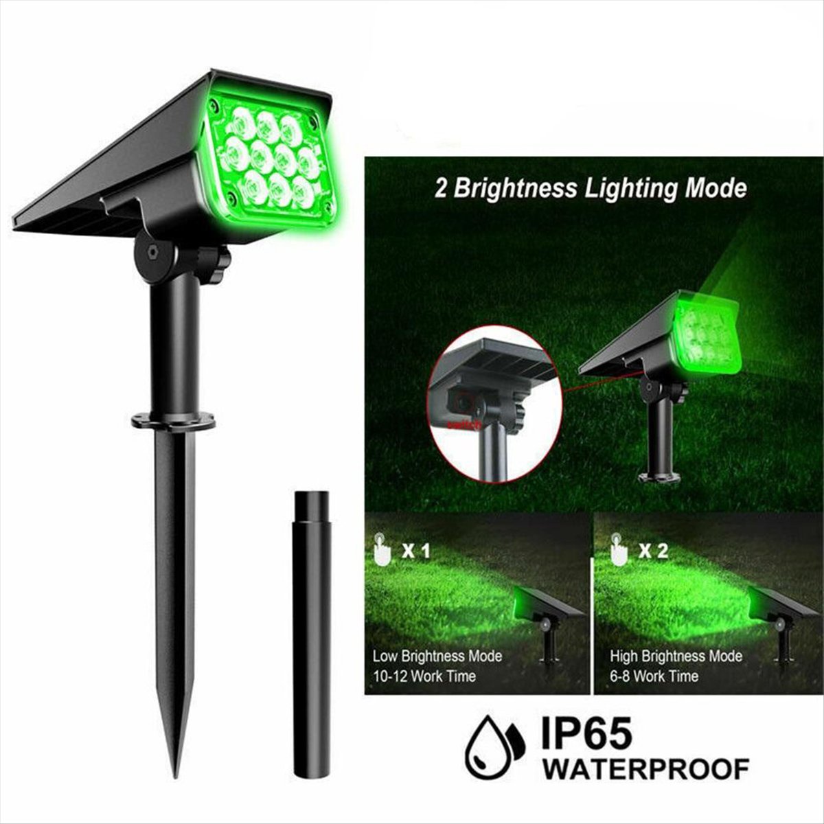 Projecteur solaire Y17A, lumiè - Outdoor Spotlight avis et prix