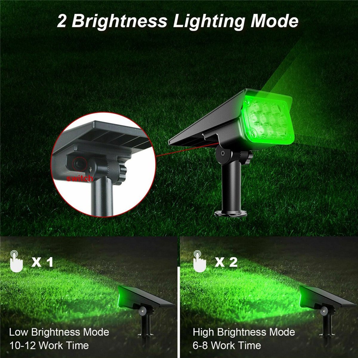 Projecteur solaire Y17A, lumiè - Outdoor Spotlight avis et prix