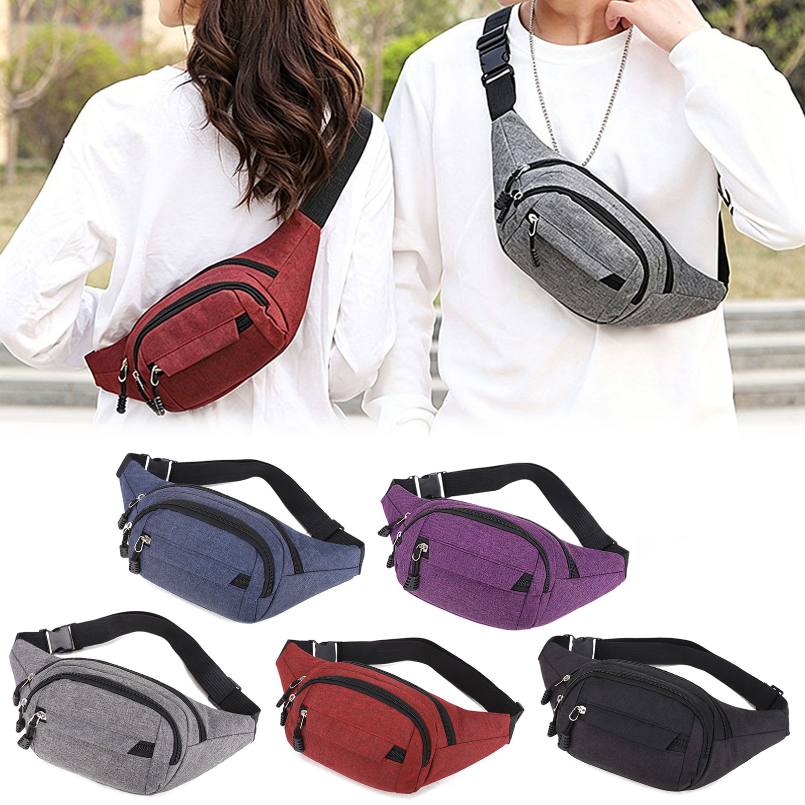 1pc taille sac hommes Fanny Pa - Outdoor Sport Bag avis et prix