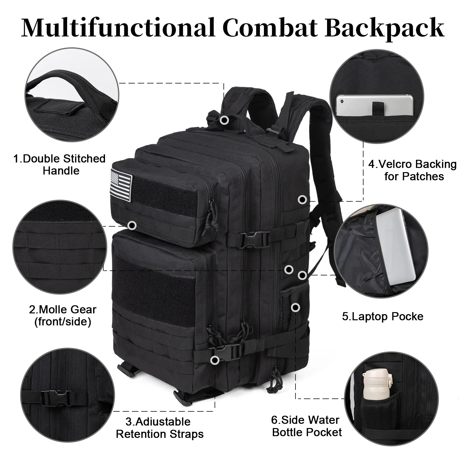 Sac à dos tactique militaire d - Outdoor Sport Bag avis et prix