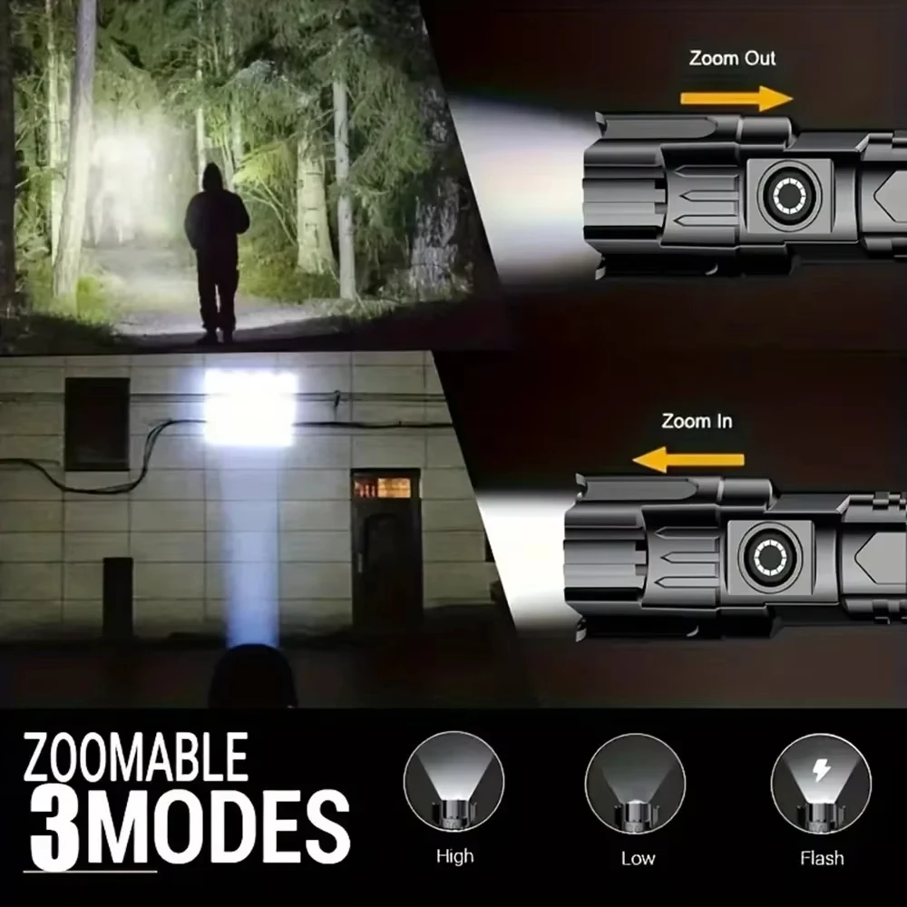 Lampe de poche LED super lumin - Outdoor Spotlight avis et prix