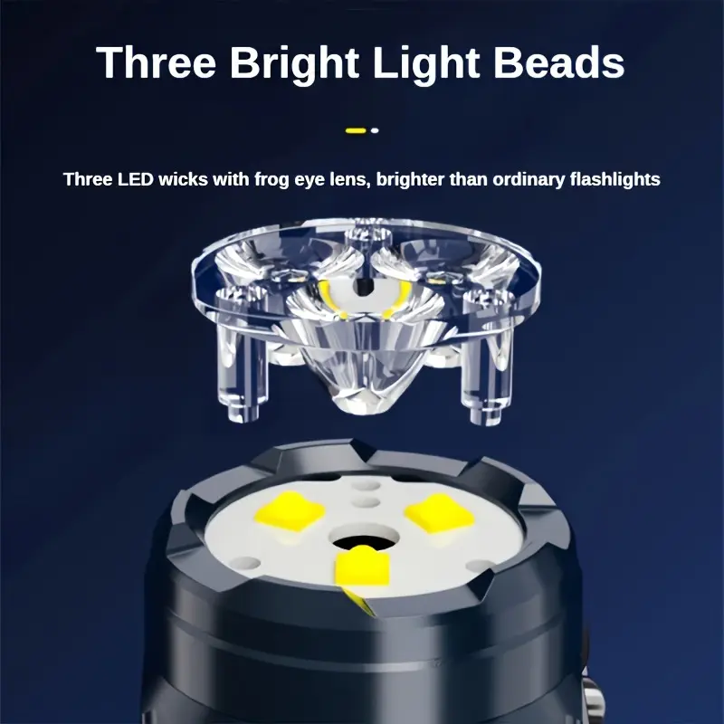 Mini lampe de poche à 3 LED av - Outdoor Spotlight avis et prix