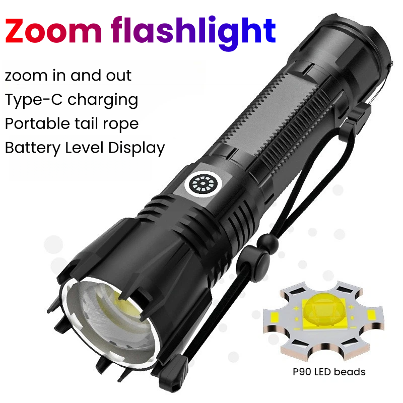 Lampe de poche LED P90 haute p - Outdoor Spotlight avis et prix