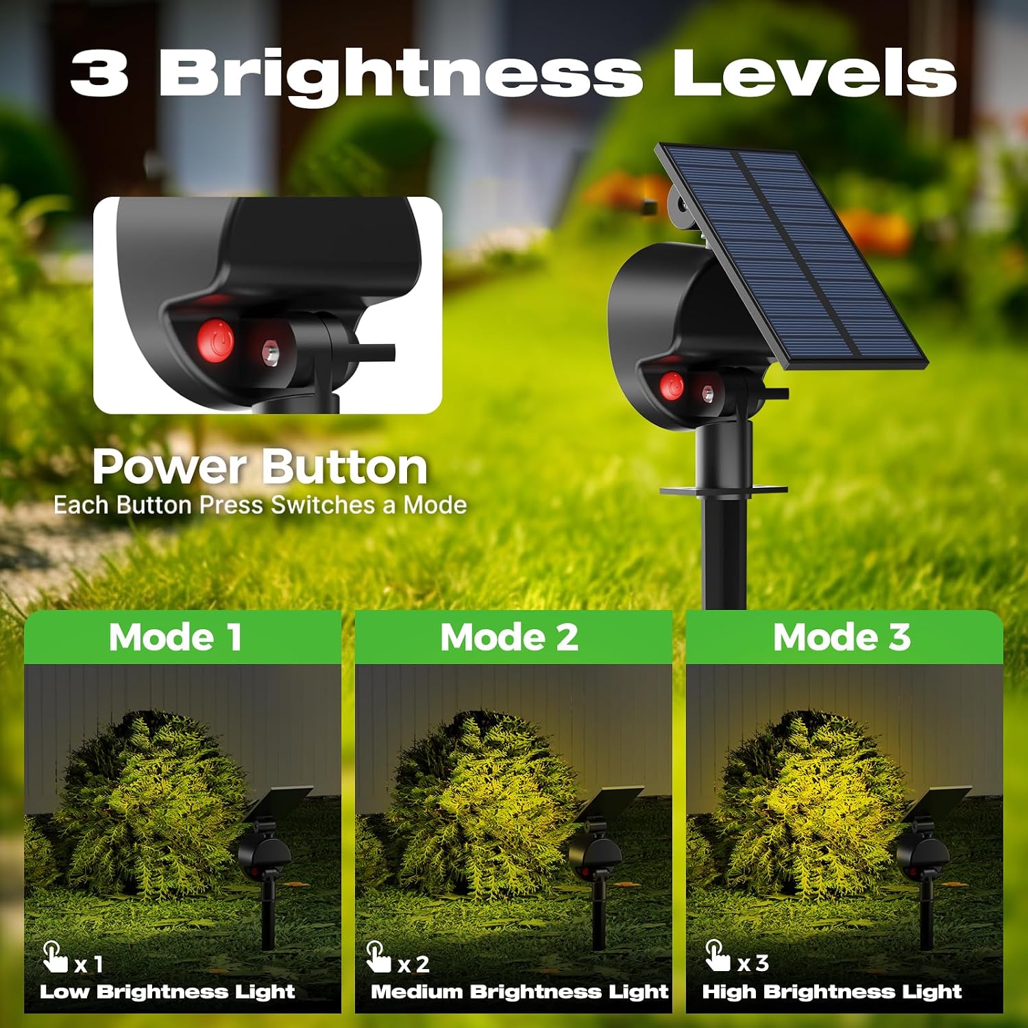 Projecteurs solaires d'extérie - Outdoor Spotlight avis et prix